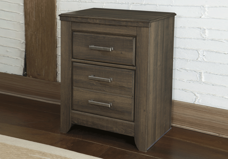 Juararo Dark Brown Night Stand