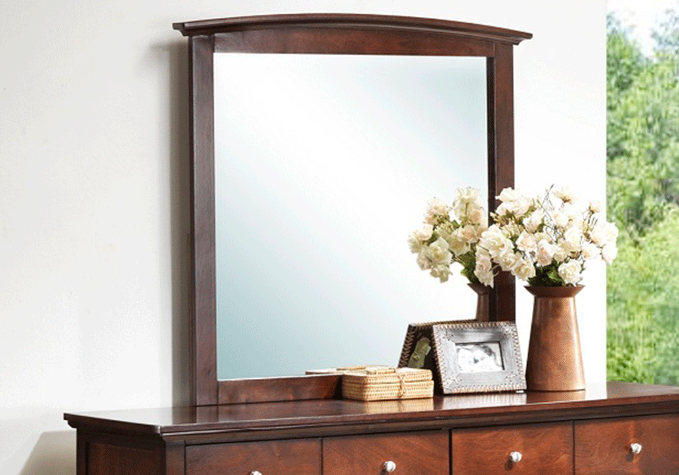 HOT DEAL 🔥 Arcadia Warm Espresso Mirror