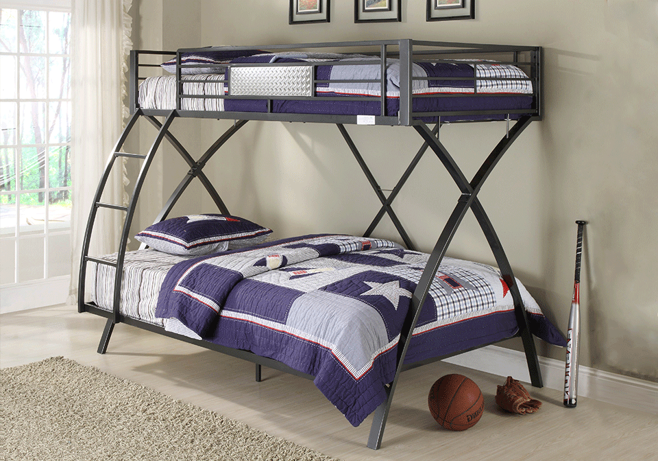 Spaced Out Twin Full Bunk Bed Local, Futuristic Bunk Beds