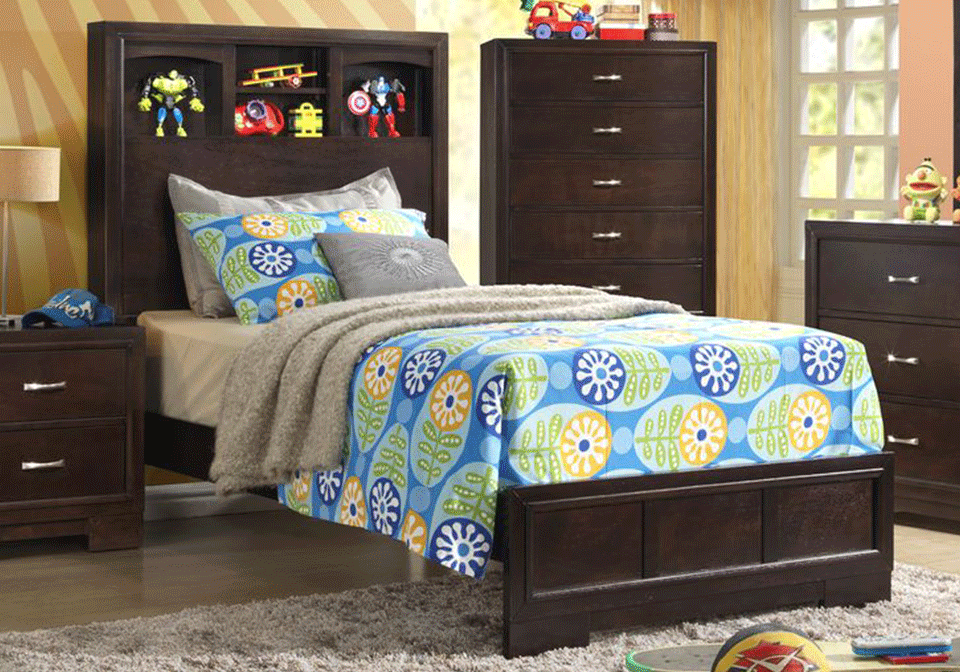 Allentown Twin Bed Local, Bookcase Bed Living Spaces