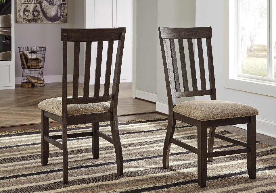 Dresbar Dining Set With 6 Chairs, Ashley Furniture Dresbar Dining Room Table