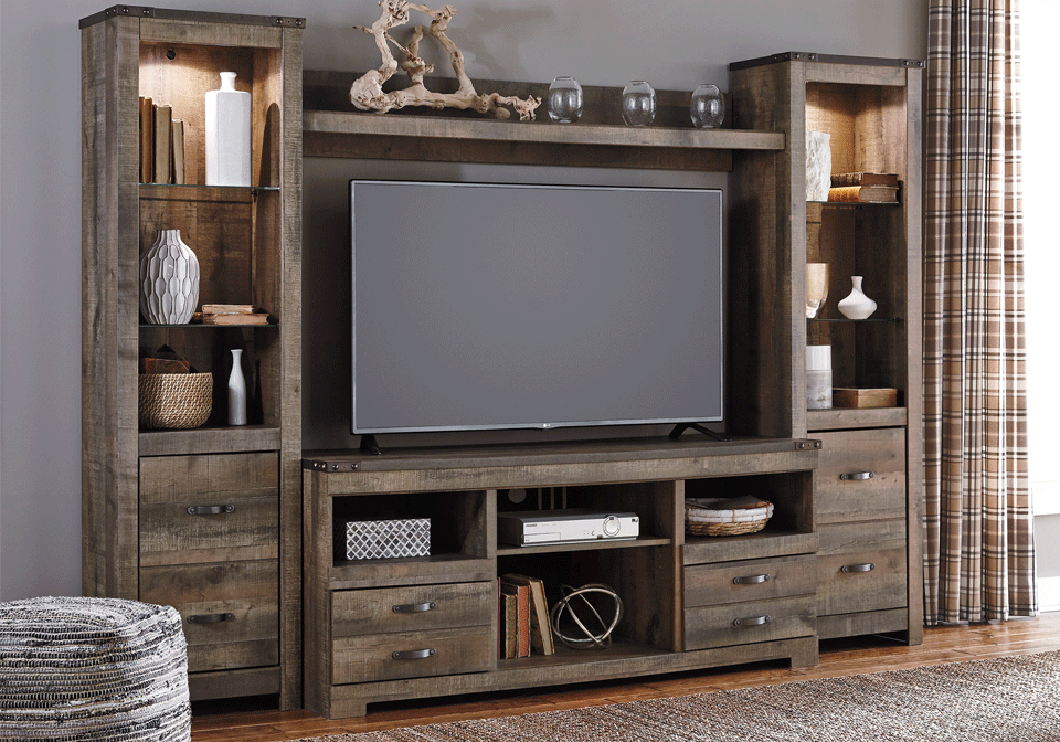 Trinell 4pc. Entertainment Center