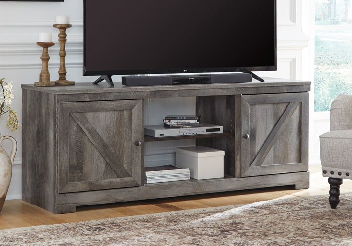 Wynnlow Gray Large TV Stand