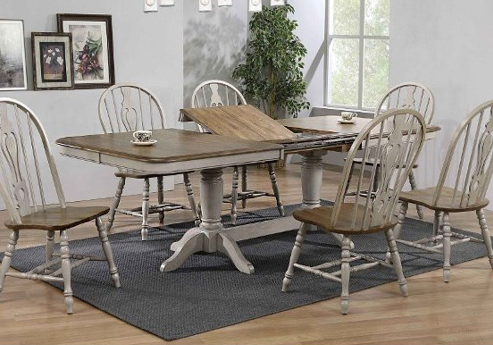 Jack Two-Tone Dining | Local Overstock Warehouse | Online Furniture and Mattress Retailer