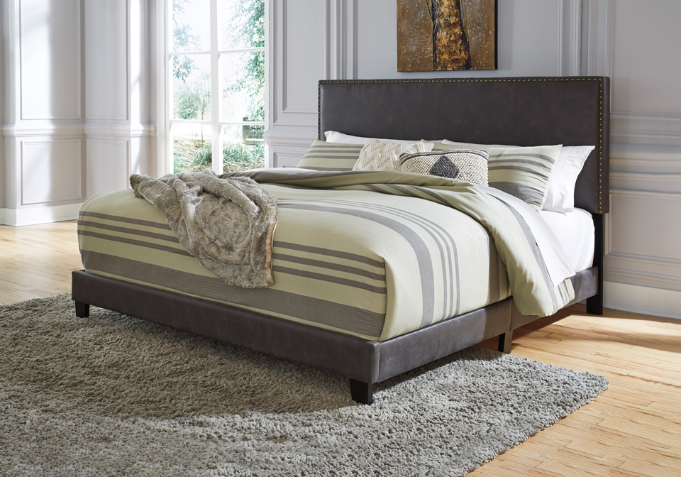 upholstered king beds for sale