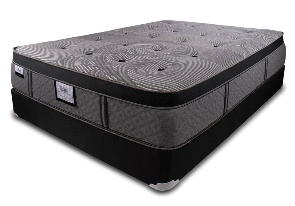 Restonic® @Last Olympia Euro-PillowTop Queen Mattress Set